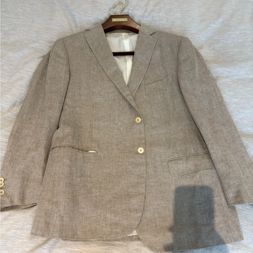 Men’s Linen Zegna Jacket